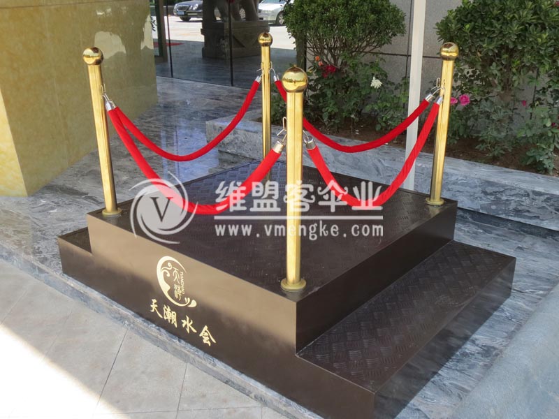保安站臺  戶外崗亭傘2