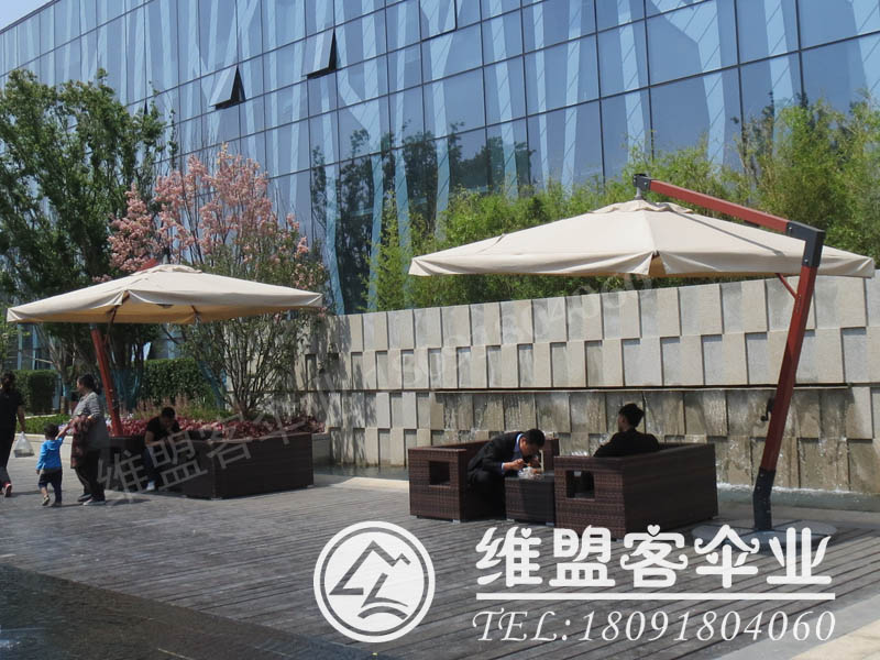 售樓部庭院傘2