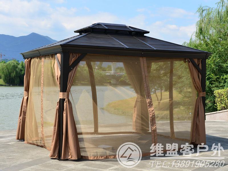雙層戶外涼亭 庭院遮陽棚2