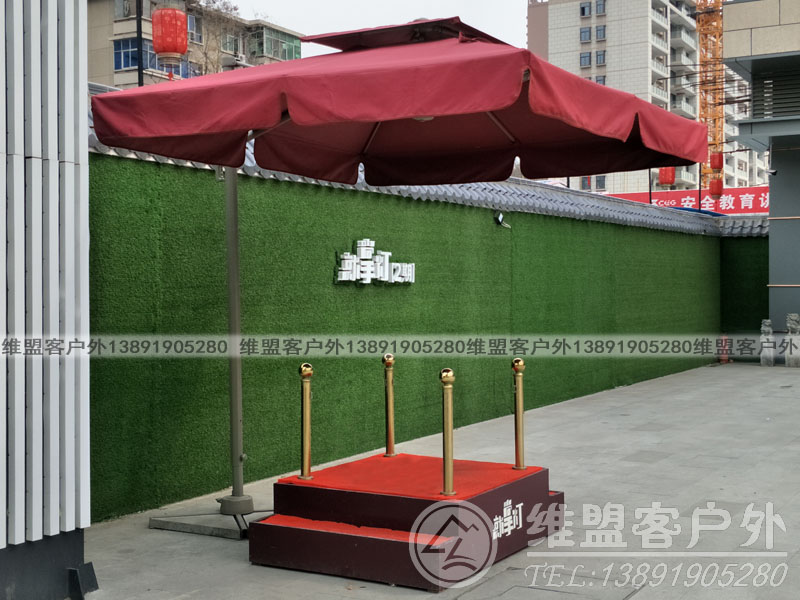 高端戶外崗亭傘 戶外傘 執勤傘2