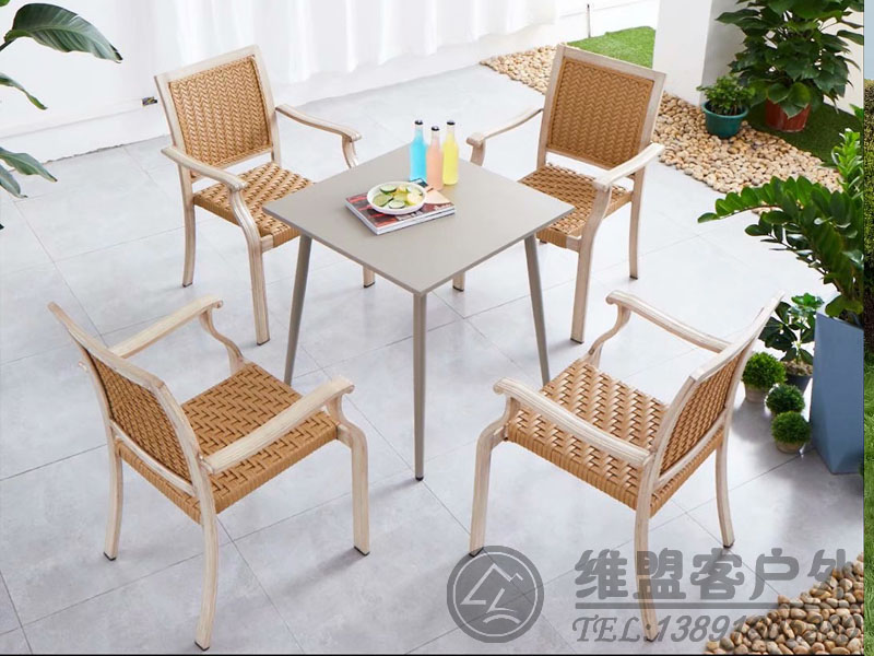 新款戶外家具 戶外傘  露臺桌椅2