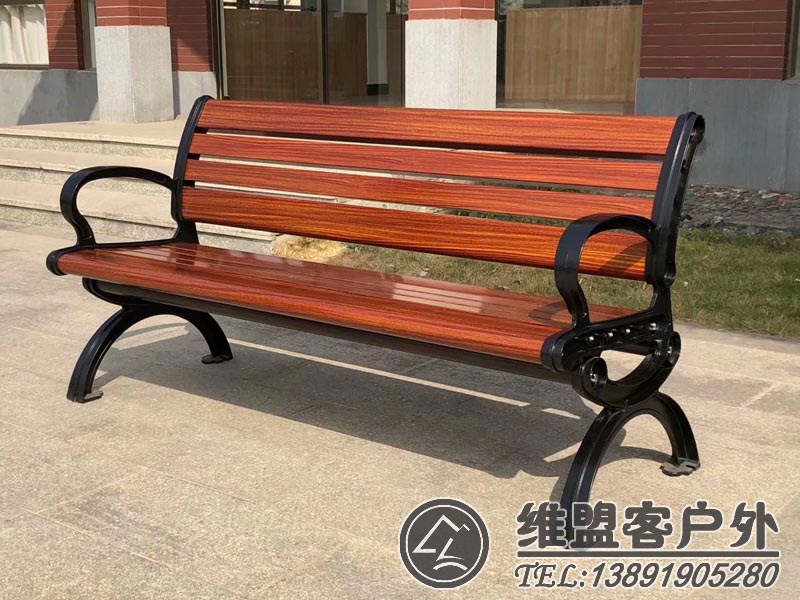 復(fù)古公園椅  戶外家具2