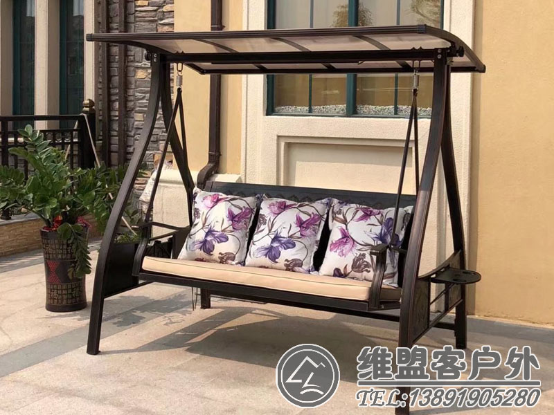 三人戶外秋千 戶外家具2