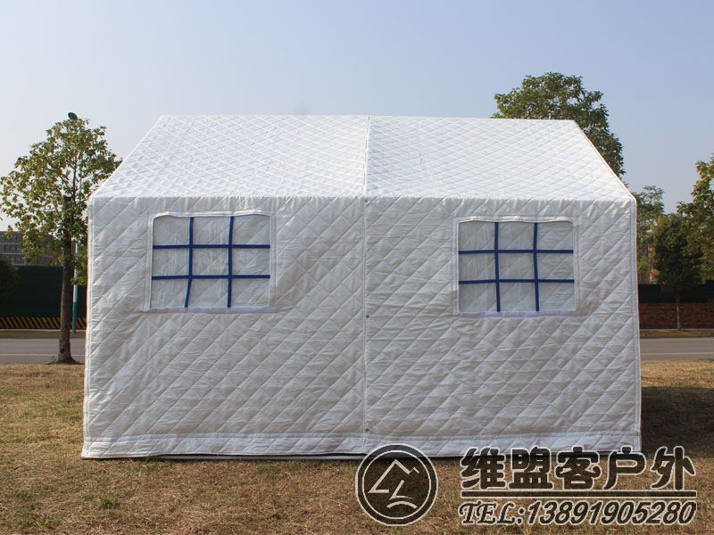 藍色戶外棉帳篷 棉內膽2